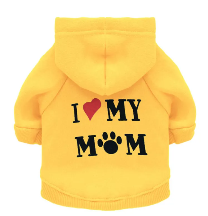 Mummy Fleece Dog Sweater