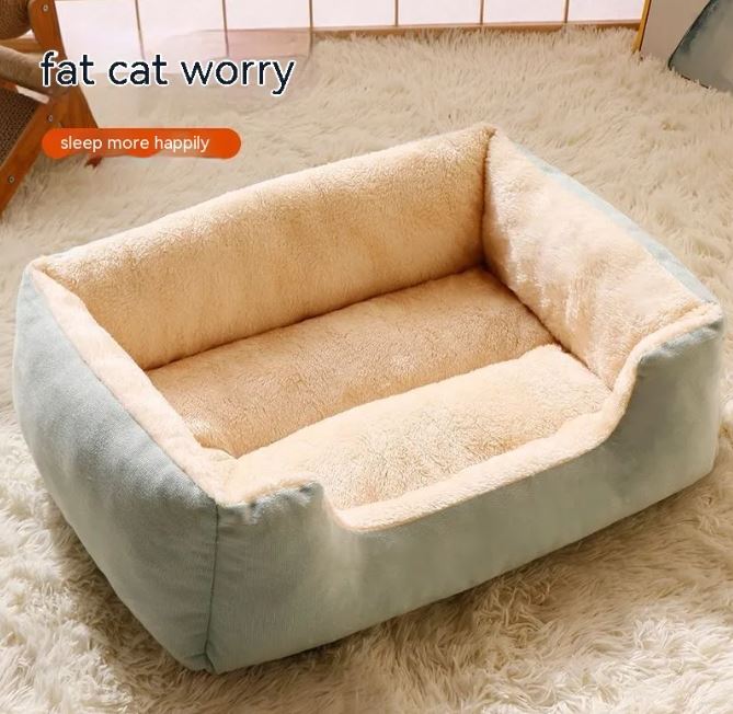 Plush Cat Bed