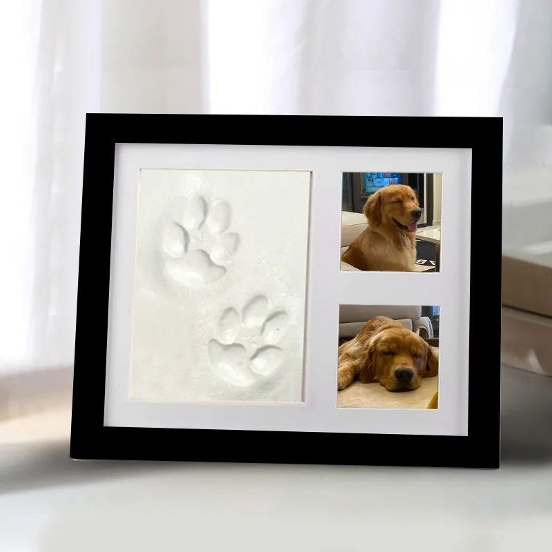 DIY Tierpfotenabdruck-Bilderrahmen-Set