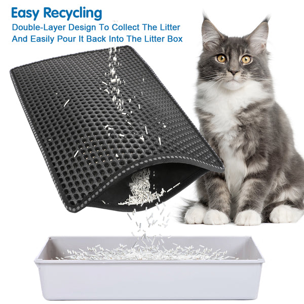 Tapis de litière pour chat